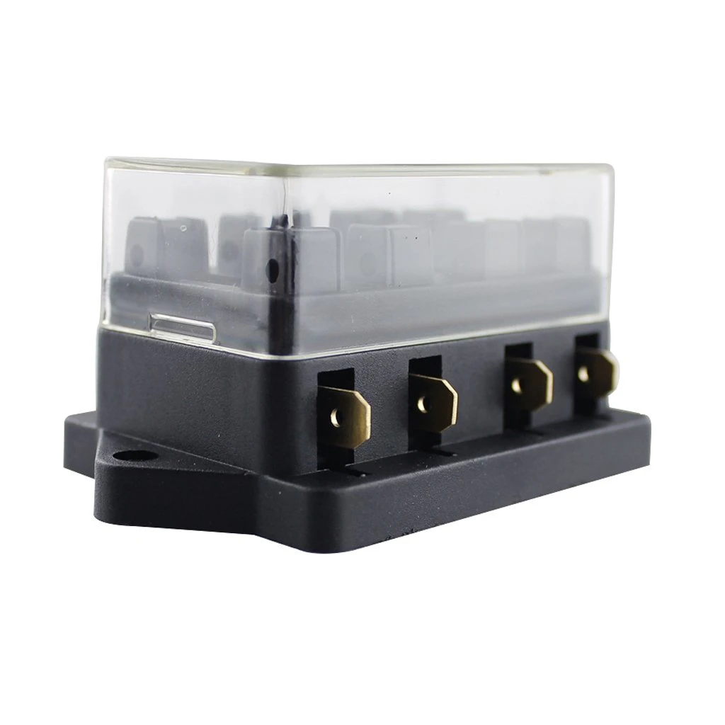 12V-24V Car 6 Way Circuit Standard Blade Fuse Box Holder