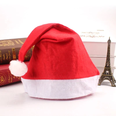Фланелевая Рождественская Шапка Санта-Клауса Косплей Шляпа